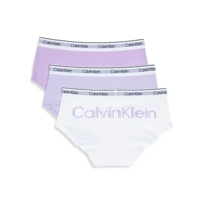 Girl's 3-Pack Assorted Hipster Briefs