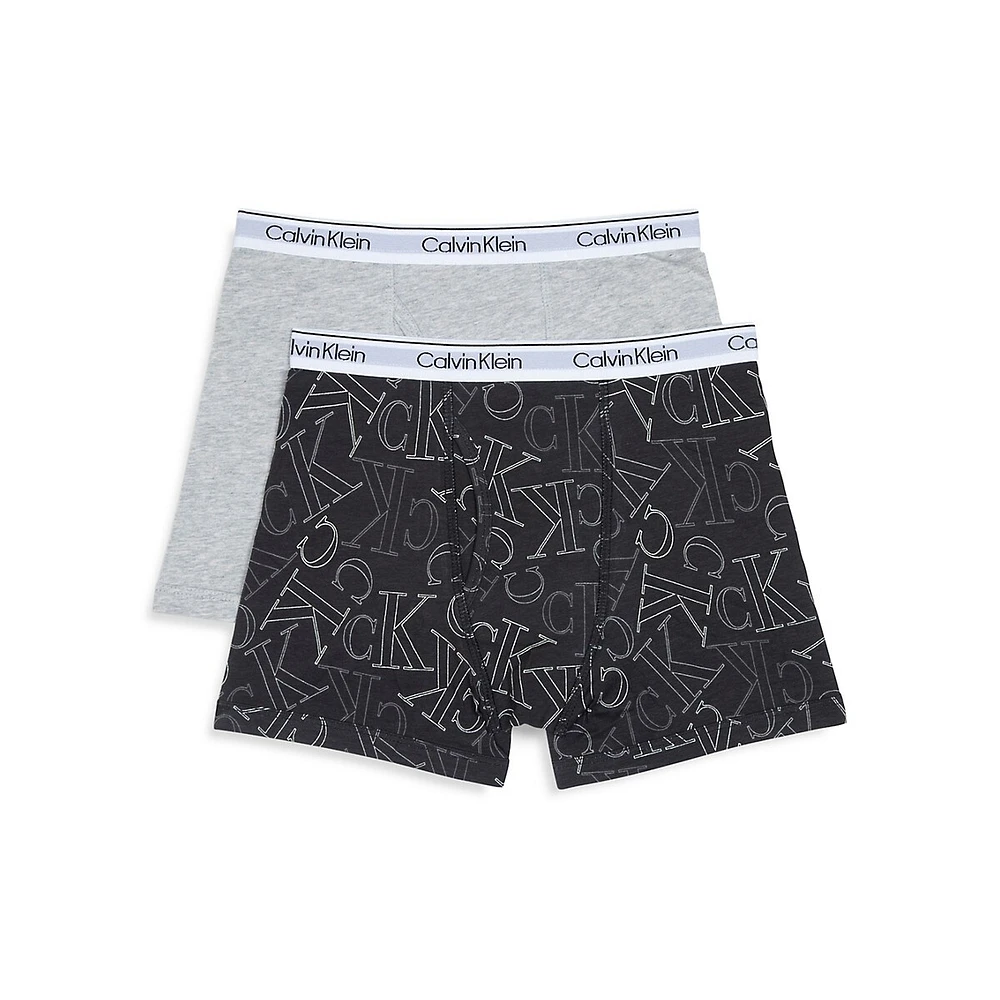 Boy's 2-Pack Boxer Briefs Set