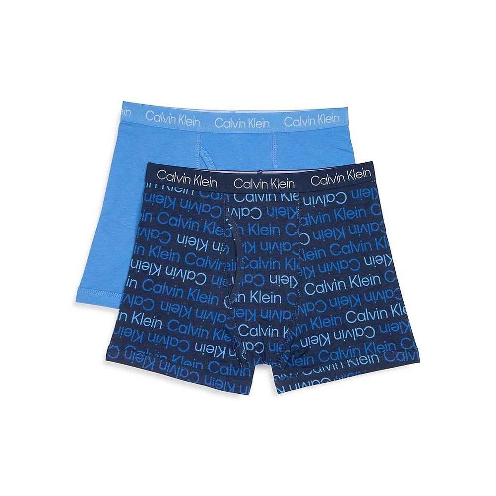 Boy's 2-Pack Boxer Briefs Set