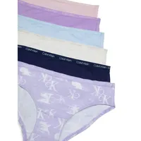 Girl's 6-Pack Hipster Briefs