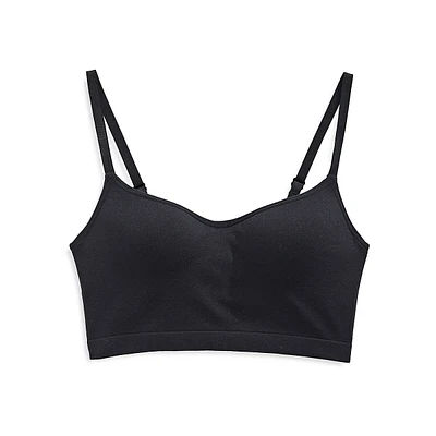 Girl's Light-Support Shelf Bra