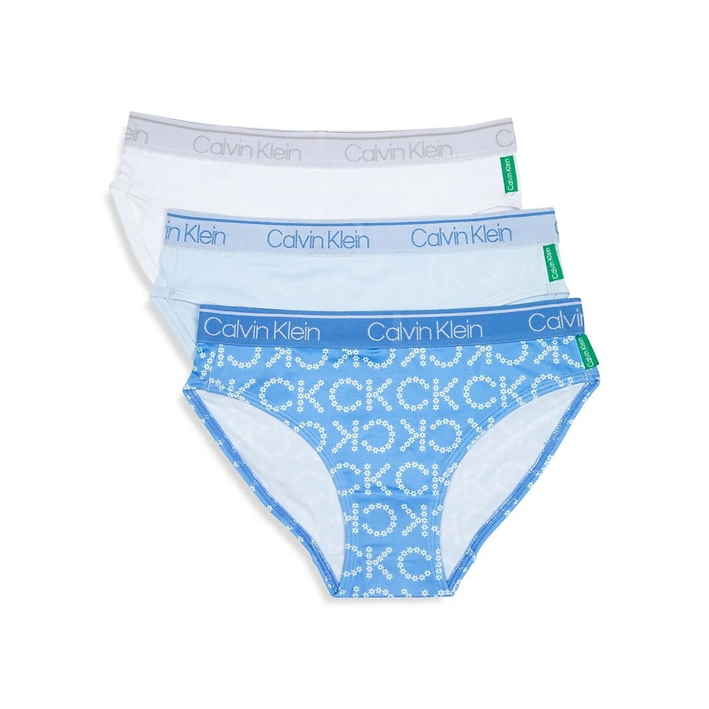 Jockey ORGANIC COTTON STRETCH 3 PAIRS OF BIKINI PANTIES , SIZE XL, NEW IN  BOX