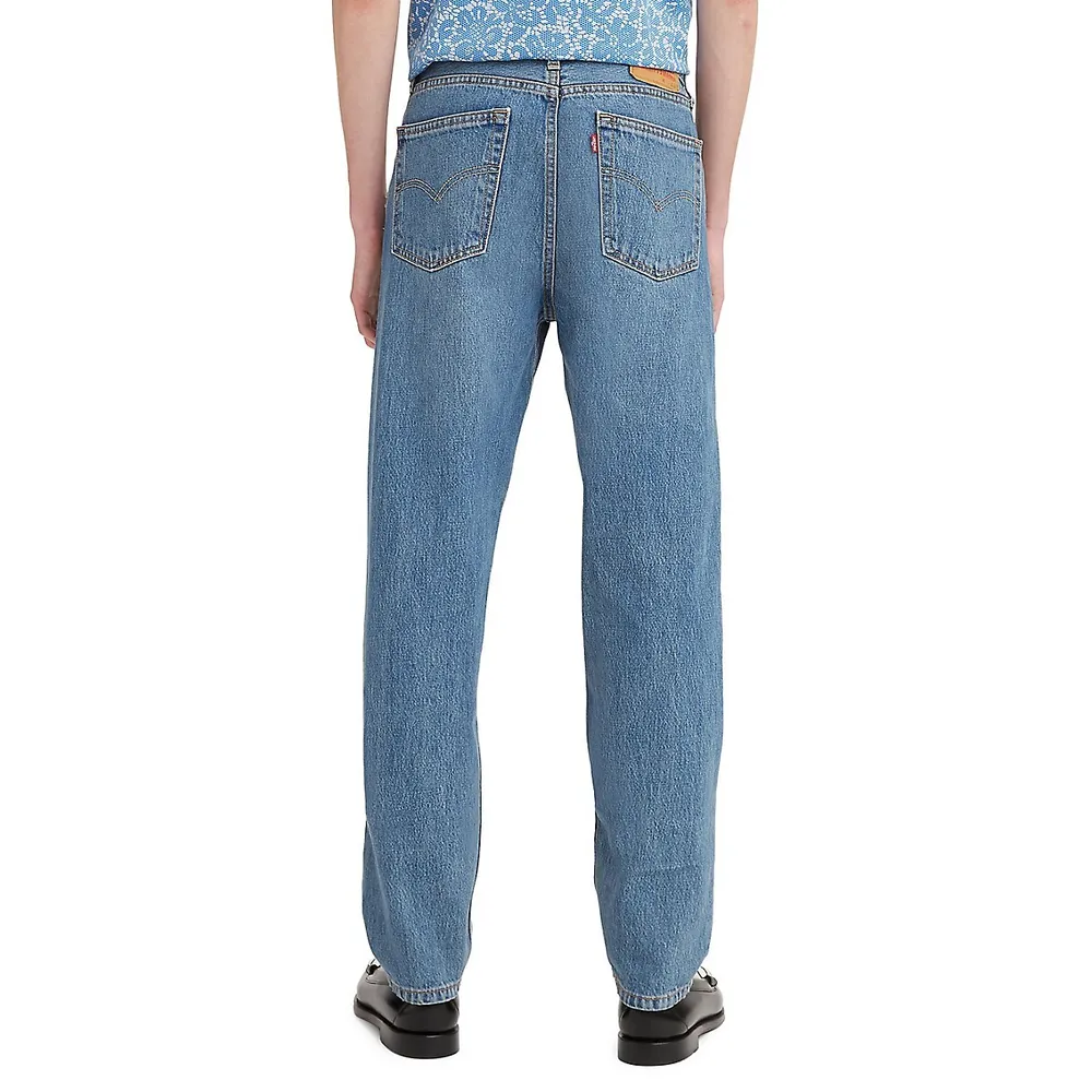 550 92 Relaxed Taper-Fit Jeans Light Indigo Stonewash