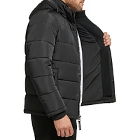 Polar Fleece Bib Puffer Jacket