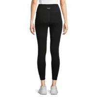 High-Waist Logo Cropped Leggings