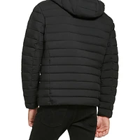 Packable Hooded Quilted Jacket