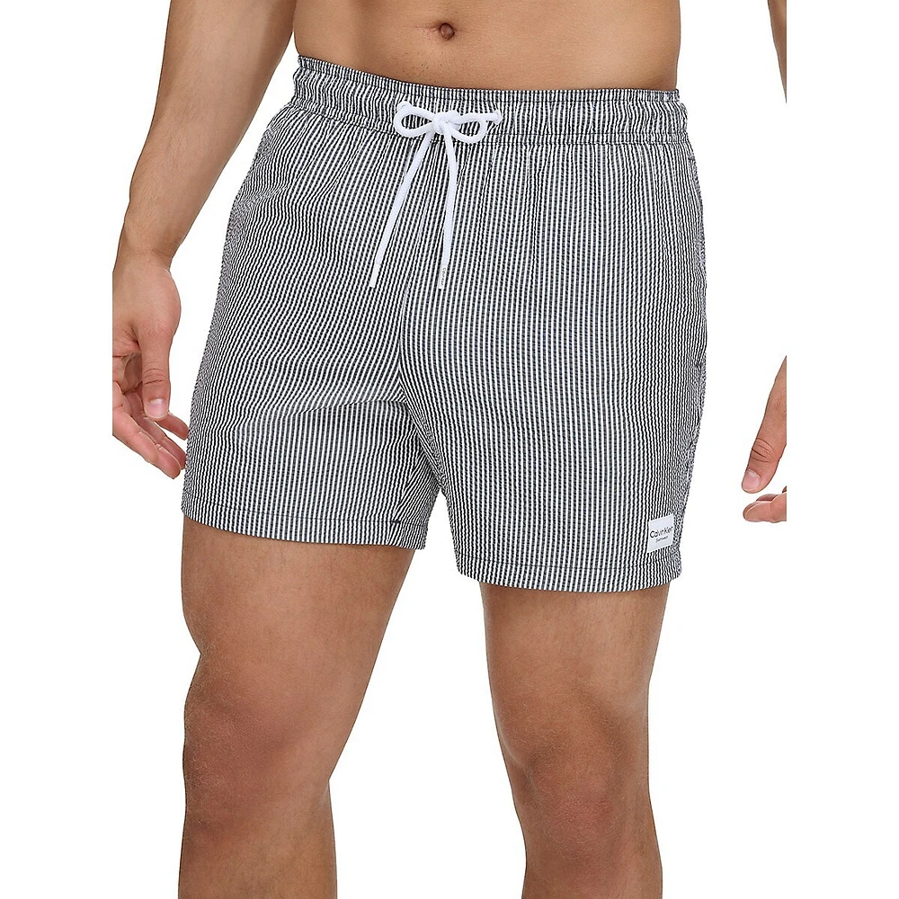 Seersucker Volley Swim Shorts