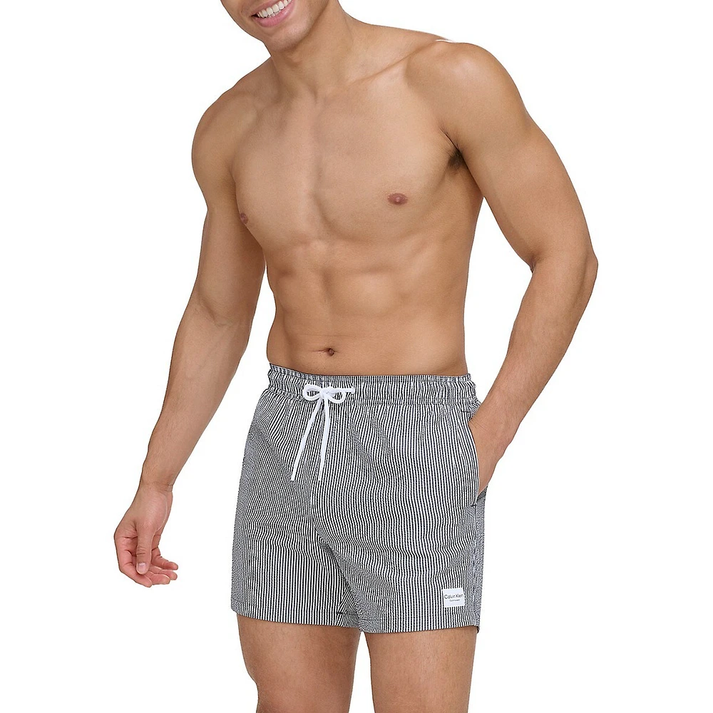 Seersucker Volley Swim Shorts