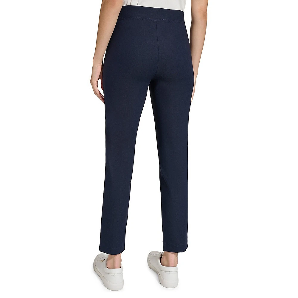 Seamed Pull-On Pants