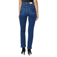 Cindy High-Rise Straight Cropped Jeans
