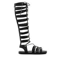 Sunchaser Suede Tall Gladiator Sandals