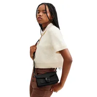 Tabby Pebbled Leather Shoulder Bag