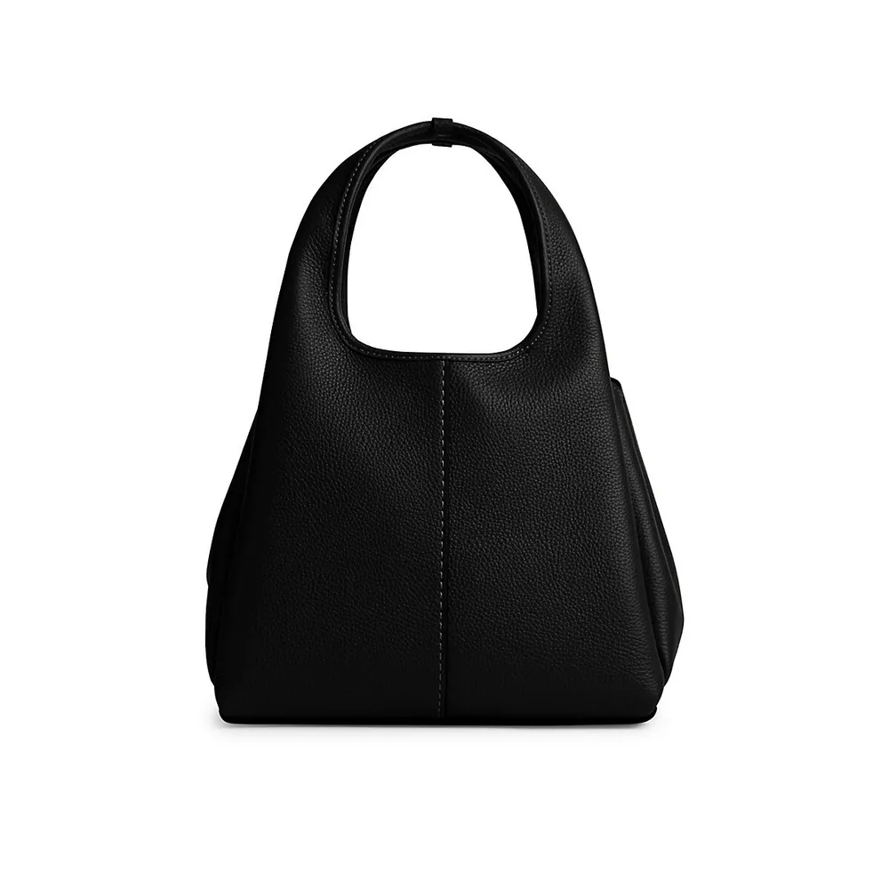 Small Lana Pebbled Leather Bag
