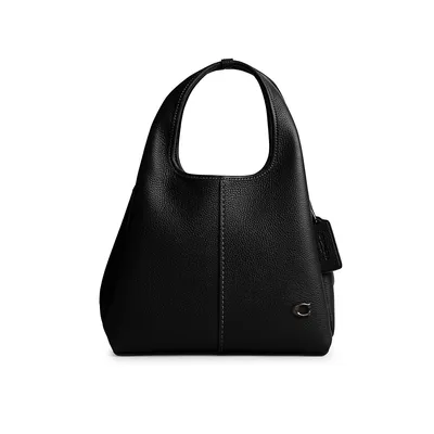 Lana Small Pebble Leather Shoulder Bag