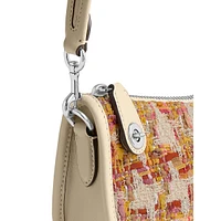 Swinger 20 In Tweed Top Handle Bag