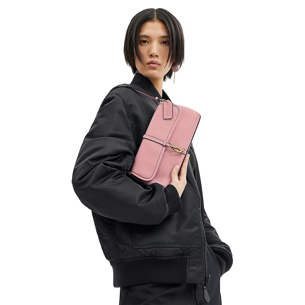 Hamptons Glovetanned Leather Shoulder Bag