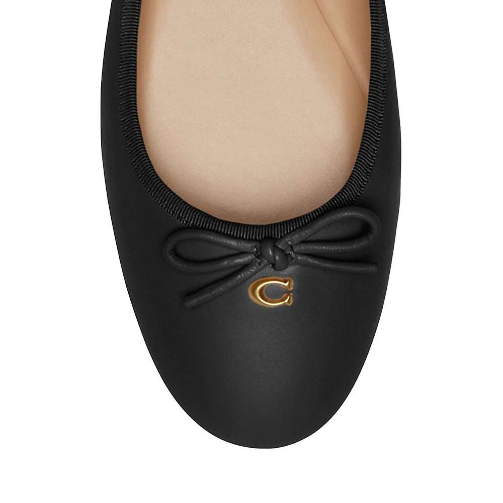 Abigail Siganture C Leather Ballet Flats