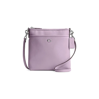 Crossgrain Leather Kitt Messenger Crossbody