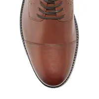Men's Grand Leather-Blend Cap-Toe Oxford Shoes