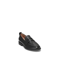 Women's Stassi Leather Penny Loafers