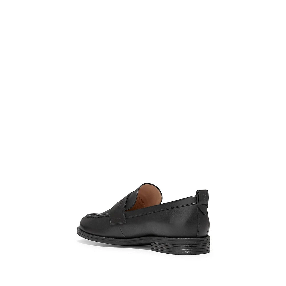 Women's Stassi Leather Penny Loafers