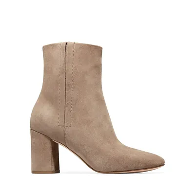 Grand Series Chrystie Suede Leather Ankle Boots