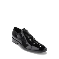 Men's Modern Essentials Cap-Toe Patent Leather Dress Shoes