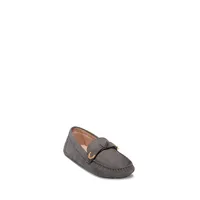 Daily CH Evelyn Bow Driver Suede Driving Loafers