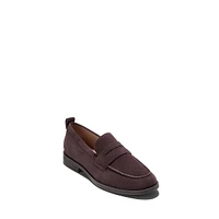 Women's Stassi Suede Penny Loafers