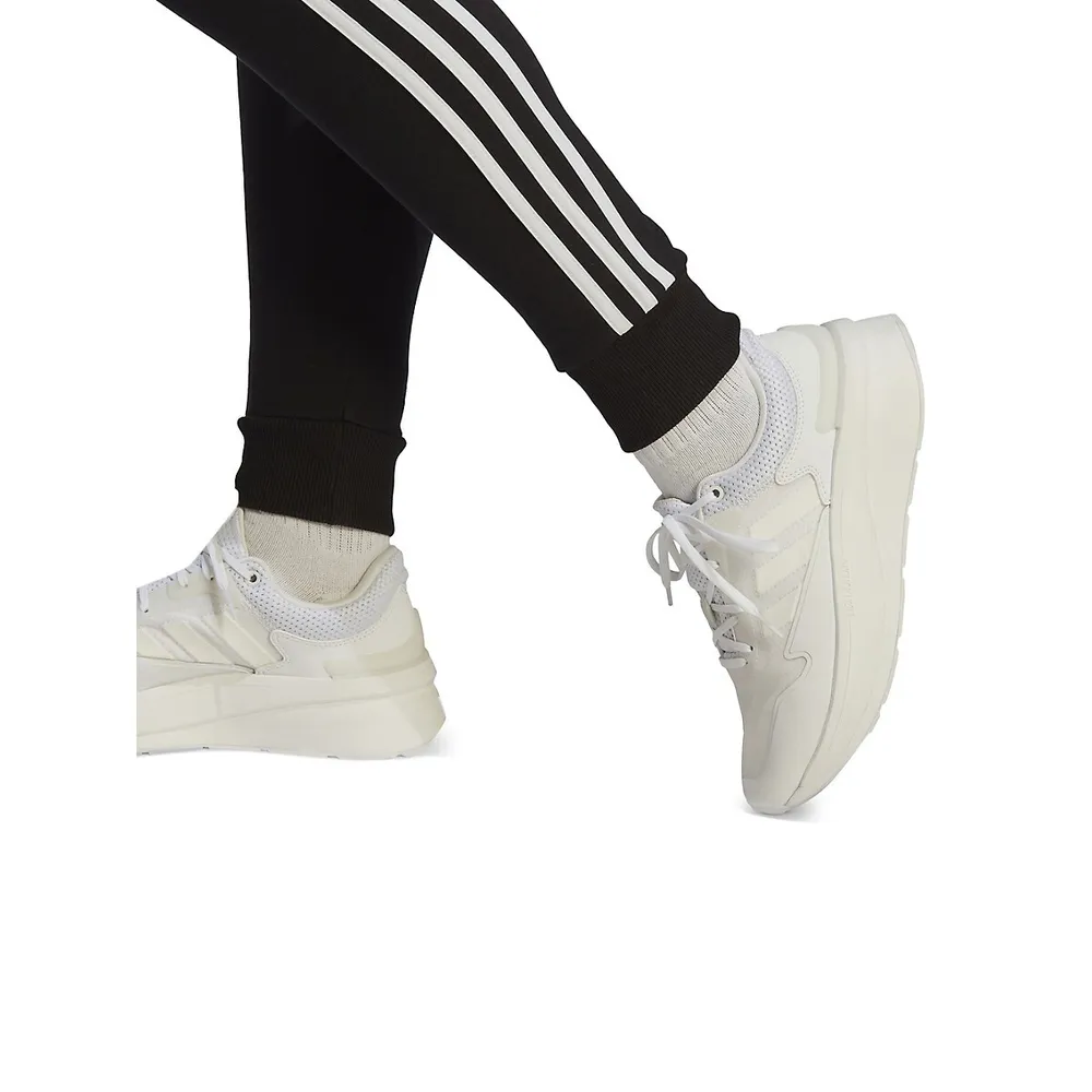 Essentials 3-Stripes French Terry Cuffed Joggers