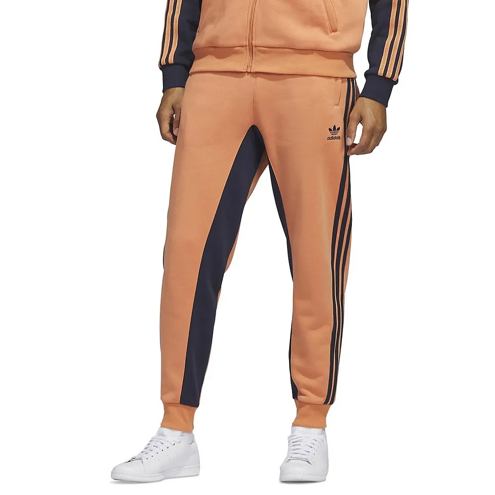 adidas Trefoil Linear Sweats Chalky Brown HM2669  Chicago City Sports
