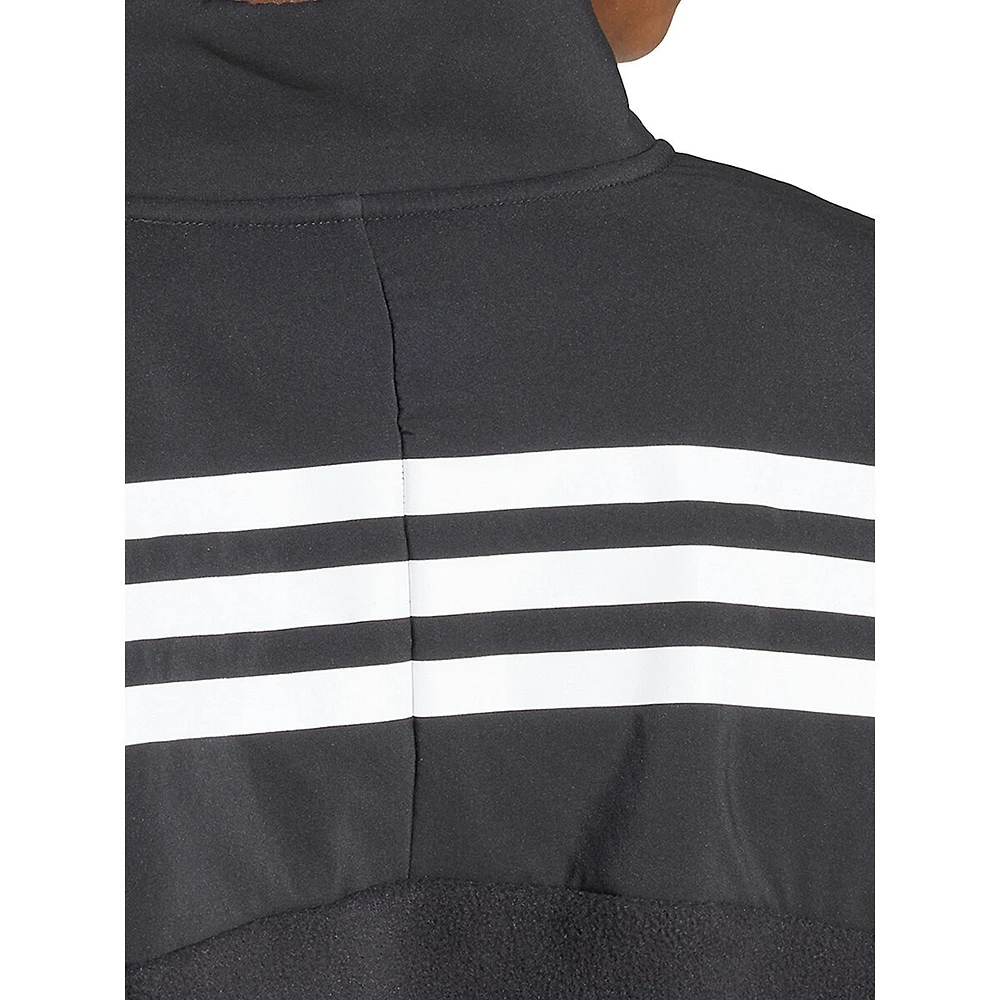 Unisex Future Icons 3-Stripes Quarter-Zip Sweatshirt