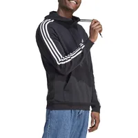 Essentials Fleece 3-Stripes Hoodie