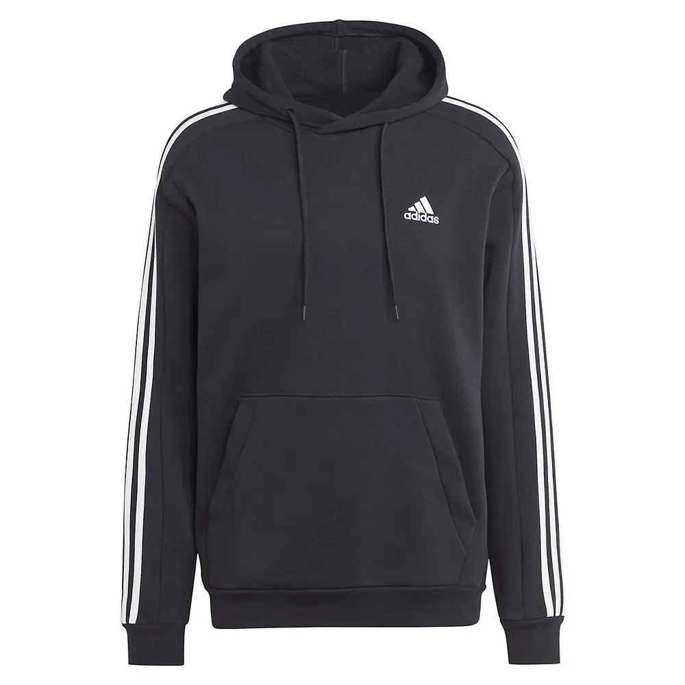 Essentials Fleece 3-Stripes Hoodie