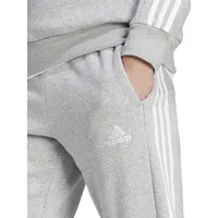 Essentials Fleece 3-Stripes Tapered Cuff Joggers