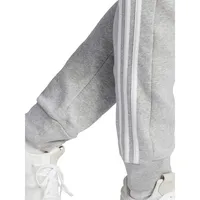 Essentials Fleece 3-Stripes Tapered Cuff Joggers