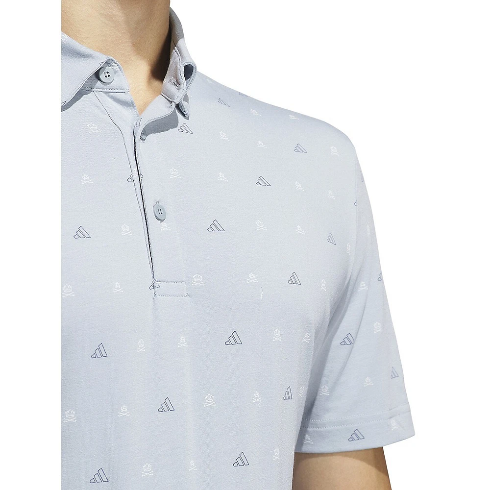 Go-To Mini Crest-Print Polo Shirt