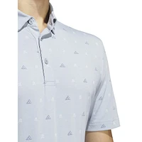 Go-To Mini Crest-Print Polo Shirt