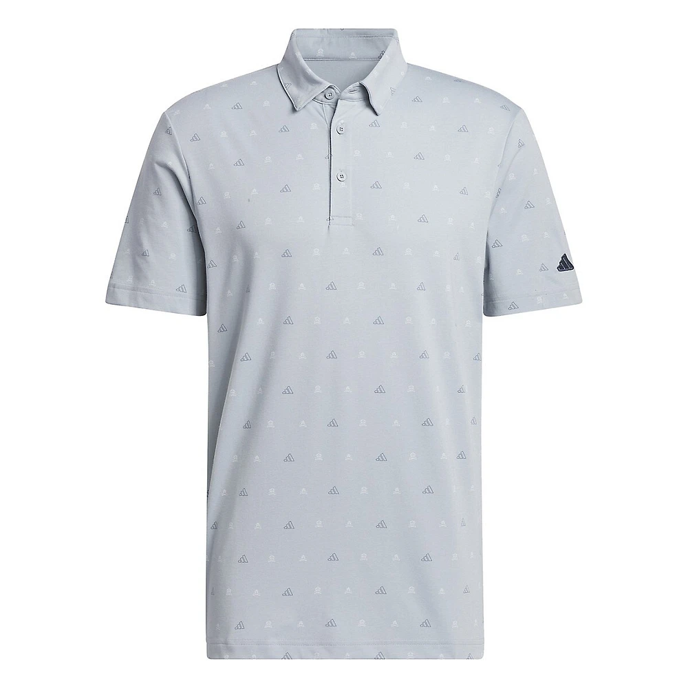 Go-To Mini Crest-Print Polo Shirt