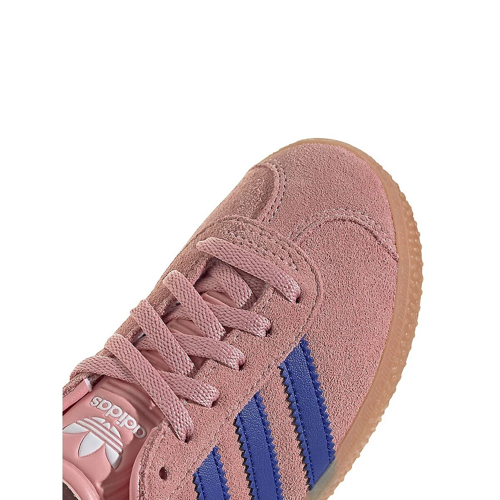 Kid's Gazelle C Suede Sneakers