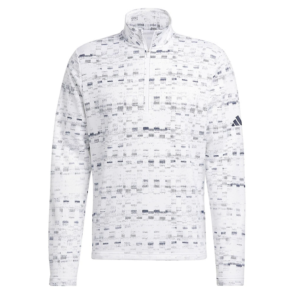 Core Printed Quarter-Zip Pullover