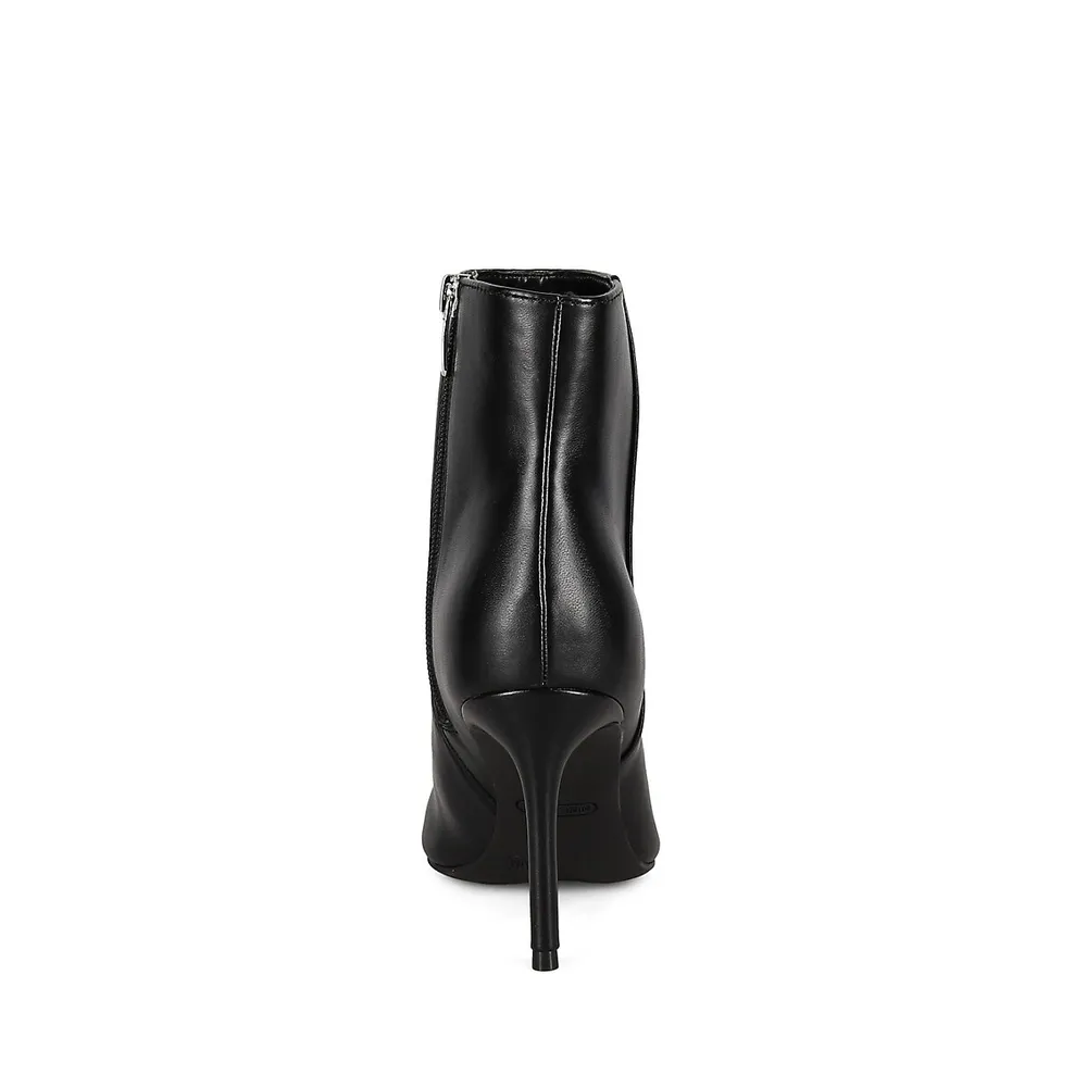 Gurly3 Point-Toe Stilleto Ankle Boots