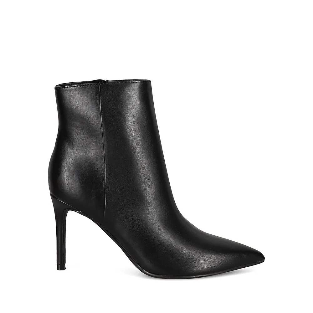 Gurly3 Point-Toe Stilleto Ankle Boots