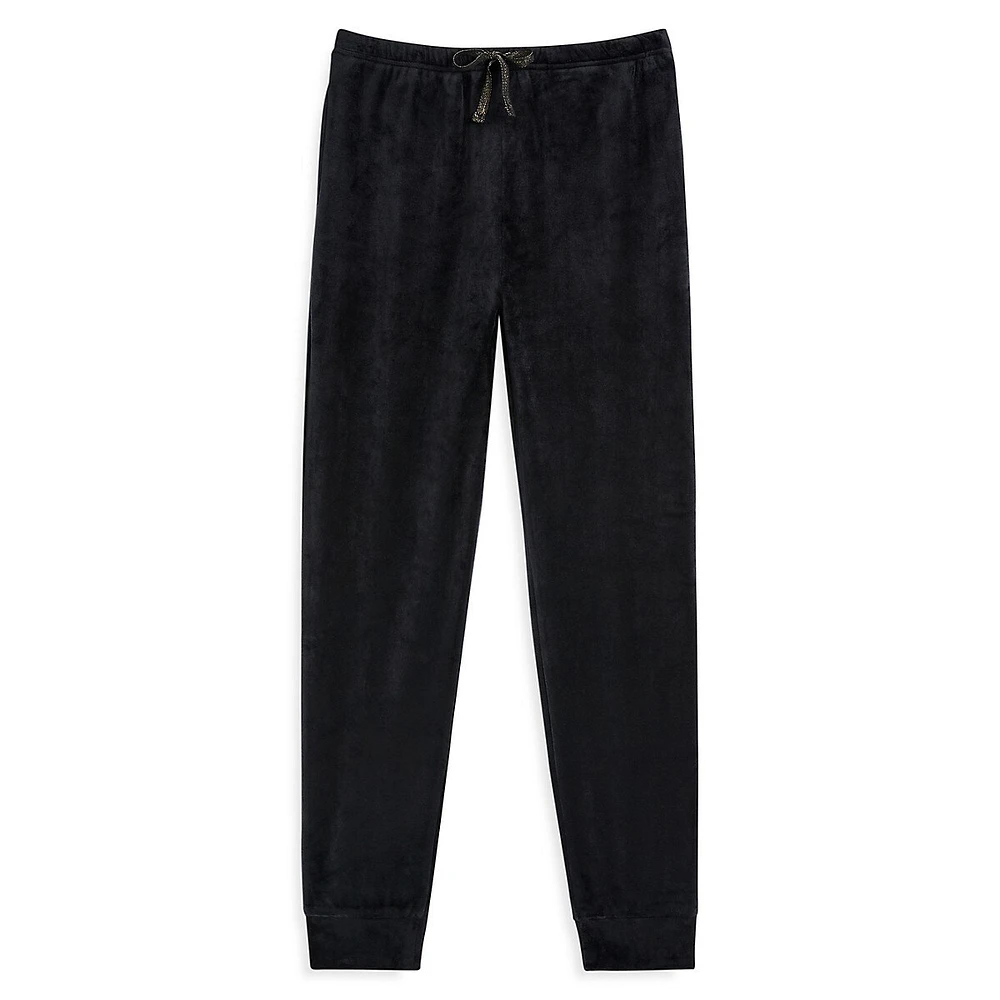 Girl's Velour Skinny Joggers