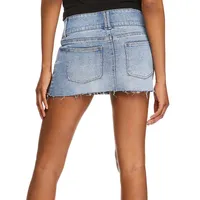 Y2K Denim Ultra Mini Skirt