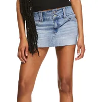 Y2K Denim Ultra Mini Skirt