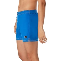 Short de bain uni rétro style beachsider Active Rec