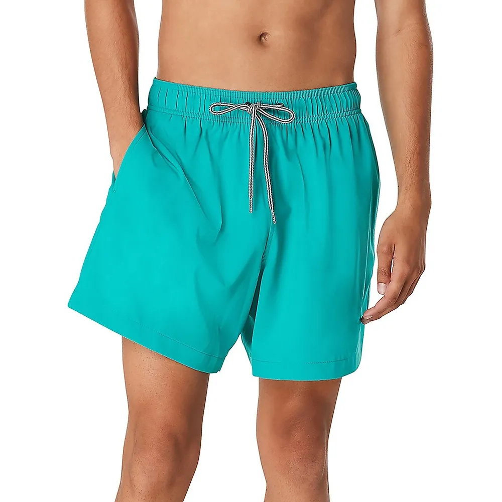 Swim Shorts with Water-activated Pattern