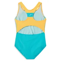 Girl's Active Rec Infinity Splice One-Piece Swimsuit