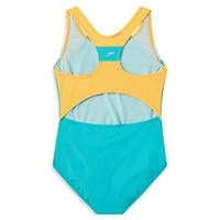 Girl's Infinity Splice One-Piece Swimsuit